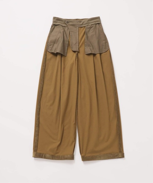 journal standard L'essage（ジャーナルスタンダードレサージュ）の「《追加4》ストレッチコーデュロイ 2タックパンツ（その他パンツ・レディース・ブラウン系その他・36/38/40）」の7枚目の写真