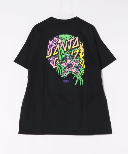 SANTA CRUZ(サンタクルーズ)の「SANTA CRUZ/サンタクルーズ 半袖Tシャツ ストレンジャーシングス バックプリント ST S/S-T DEMOGORGON DOT 510255401(Tシャツ/カットソー・メンズ・ブラック/ダークグリーン・L/XL/M)」の7枚目の写真