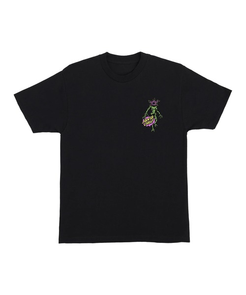 SANTA CRUZ(サンタクルーズ)の「SANTA CRUZ/サンタクルーズ 半袖Tシャツ ストレンジャーシングス バックプリント ST S/S-T DEMOGORGON DOT 510255401(Tシャツ/カットソー・メンズ・ブラック/ダークグリーン・L/XL/M)」の3枚目の写真