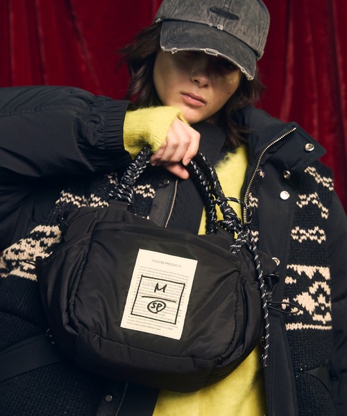 《UNISEX》【THEATRE PRODUCTS】Collaboration Shoulder Mini Pouch/シアタープロダクツコラボレーションミニショルダーポーチ【MAISON SPECIAL/メゾンスペシャル】（ショルダーバッグ）｜MAISON SPECIAL（メゾンスペシャル）