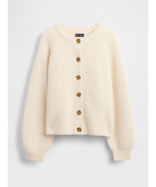 GAP(ギャップ)の「ふわもこ シェーカーステッチ カーディガン(カーディガン/ボレロ・レディース・ベージュ/ライトブルー・M/S/XS/XXS/XL/L)」の3枚目の写真