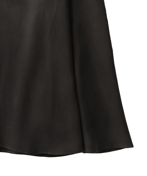 DRESSLAVE（ドレスレイブ）の「cupro panel flare skirt(キュプラパネルフレアスカート)（スカート・レディース・グレー/ホワイト・38）」の13枚目の写真