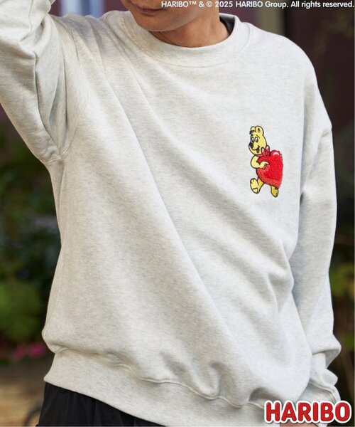 VENCEEXCHANGE(ヴァンスエクスチェンジ)の「HARIBO LOVE トレーナー(スウェット・メンズ・アイボリー/チャコール/ネイビー・L/M)」の6枚目の写真