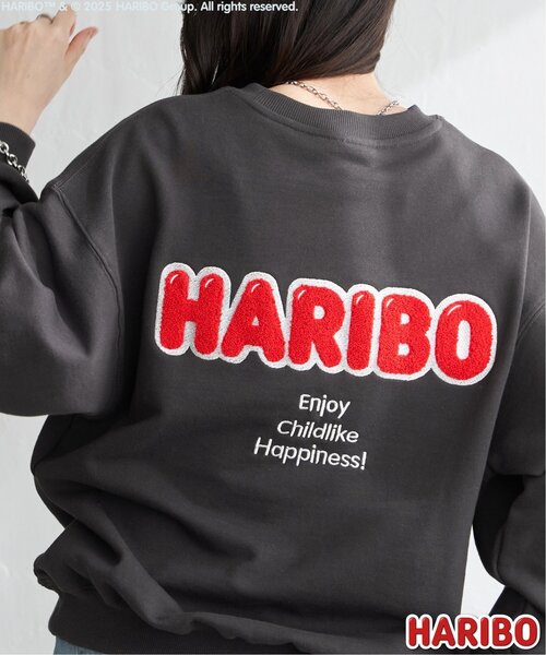 VENCEEXCHANGE(ヴァンスエクスチェンジ)の「HARIBO LOVE トレーナー(スウェット・メンズ・アイボリー/チャコール/ネイビー・L/M)」の11枚目の写真