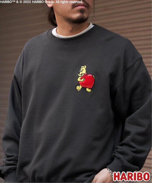 VENCEEXCHANGE(ヴァンスエクスチェンジ)の「HARIBO LOVE トレーナー(スウェット・メンズ・アイボリー/チャコール/ネイビー・L/M)」の14枚目の写真