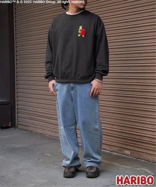 VENCEEXCHANGE(ヴァンスエクスチェンジ)の「HARIBO LOVE トレーナー(スウェット・メンズ・アイボリー/チャコール/ネイビー・L/M)」の15枚目の写真