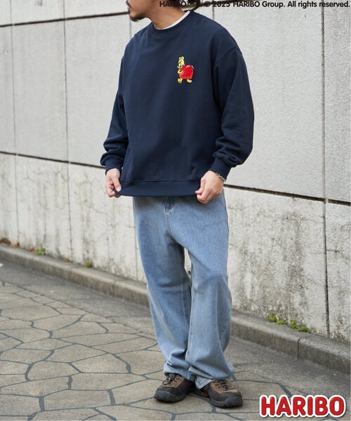 VENCEEXCHANGE(ヴァンスエクスチェンジ)の「HARIBO LOVE トレーナー(スウェット・メンズ・アイボリー/チャコール/ネイビー・L/M)」の20枚目の写真