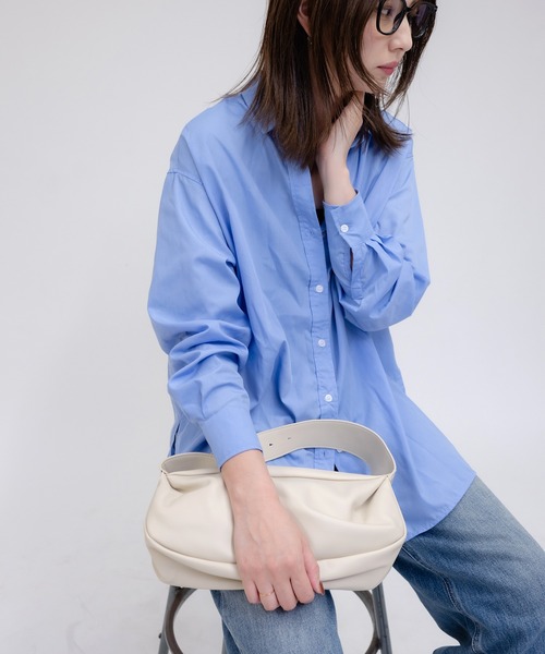 enlit(エンリット)の「【 enlit 】 ソフト ワンショルダー ボディーバッグ / ショルダーバッグ(ショルダーバッグ・レディース・アイボリー/ブラック/アッシュブラウン/ブラウン・FREE)」の7枚目の写真