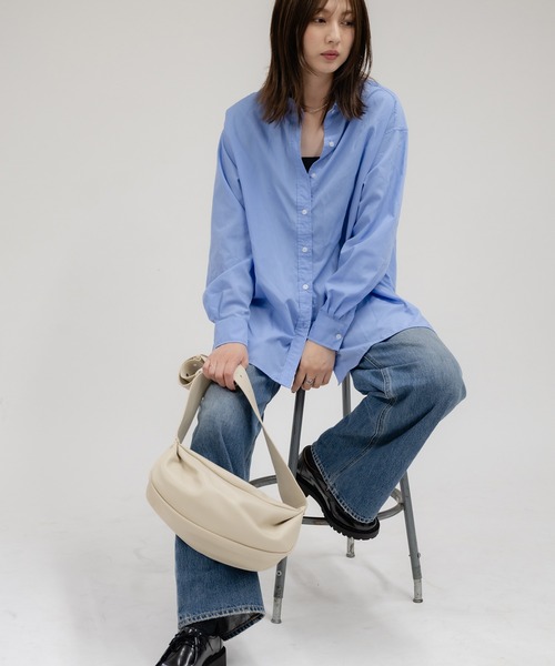enlit(エンリット)の「【 enlit 】 ソフト ワンショルダー ボディーバッグ / ショルダーバッグ(ショルダーバッグ・レディース・アイボリー/ブラック/アッシュブラウン/ブラウン・FREE)」の10枚目の写真