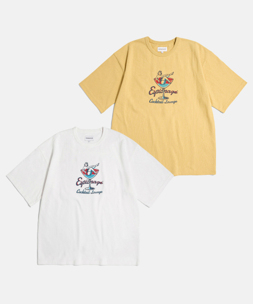 ESPIONAGE(エスピオナジ)の「Cocktail Lounge Heavyweight Tee Vintage Yellow(Tシャツ/カットソー・レディース・その他・MEDIUM/LARGE/X-LARGE)」の3枚目の写真