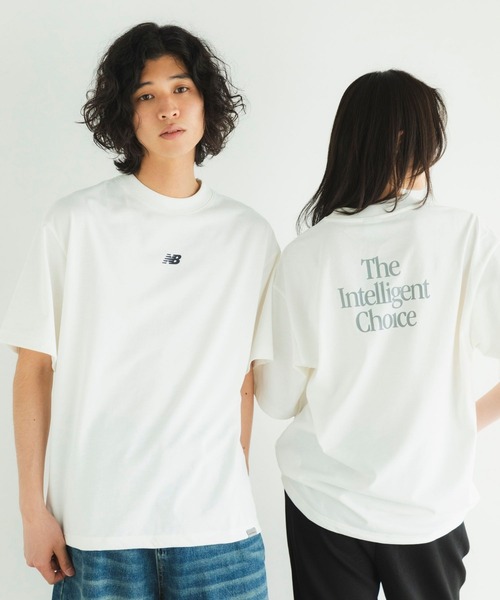 NEW BALANCE（ニューバランス）の「グラフィックTシャツ（Tシャツ/カットソー・メンズ・ネイビー/オフホワイト/ブラック/サックスブルー・SMALL/MEDIUM/LARGE/X-LARGE/XX-LARGE）」の21枚目の写真