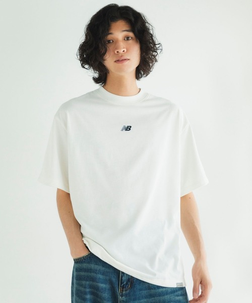 NEW BALANCE（ニューバランス）の「グラフィックTシャツ（Tシャツ/カットソー・メンズ・ネイビー/オフホワイト/ブラック/サックスブルー・SMALL/MEDIUM/LARGE/X-LARGE/XX-LARGE）」の8枚目の写真