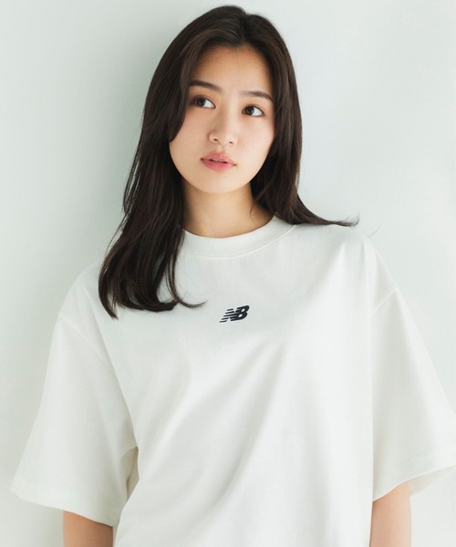 NEW BALANCE（ニューバランス）の「グラフィックTシャツ（Tシャツ/カットソー・メンズ・ネイビー/オフホワイト/ブラック/サックスブルー・SMALL/MEDIUM/LARGE/X-LARGE/XX-LARGE）」の14枚目の写真