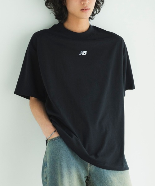 NEW BALANCE（ニューバランス）の「グラフィックTシャツ（Tシャツ/カットソー・メンズ・ネイビー/オフホワイト/ブラック/サックスブルー・SMALL/MEDIUM/LARGE/X-LARGE/XX-LARGE）」の15枚目の写真