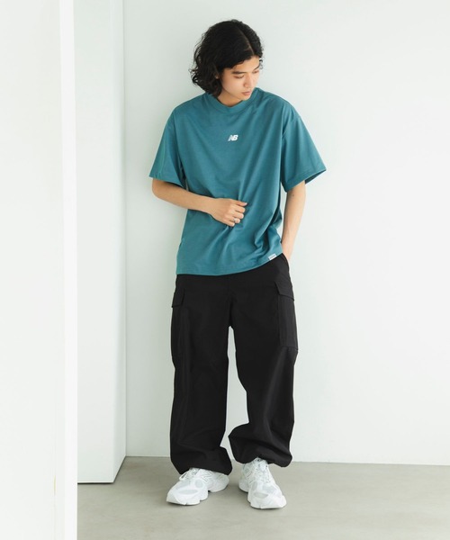 NEW BALANCE（ニューバランス）の「グラフィックTシャツ（Tシャツ/カットソー・メンズ・ネイビー/オフホワイト/ブラック/サックスブルー・SMALL/MEDIUM/LARGE/X-LARGE/XX-LARGE）」の20枚目の写真