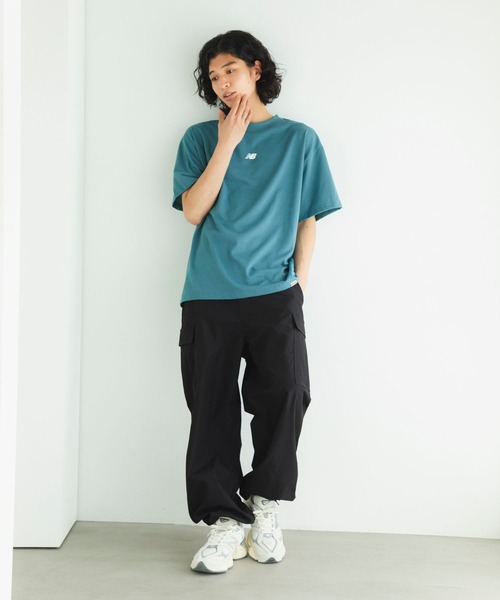 NEW BALANCE（ニューバランス）の「グラフィックTシャツ（Tシャツ/カットソー・メンズ・ネイビー/オフホワイト/ブラック/サックスブルー・SMALL/MEDIUM/LARGE/X-LARGE/XX-LARGE）」の19枚目の写真