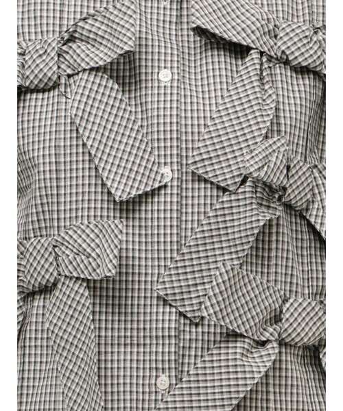 merry jenny(メリージェニー)の「bon bon ribbon shirt(シャツ/ブラウス・レディース・その他1/オフホワイト/ピンク・FREE)」の12枚目の写真