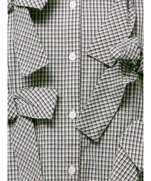 merry jenny（メリージェニー）の「bon bon ribbon shirt（シャツ/ブラウス・レディース・その他1/オフホワイト/ピンク・FREE）」の8枚目の写真