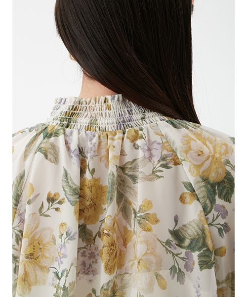 Mila Owen(ミラオーウェン)の「フラワープリントブラウス(シャツ/ブラウス・レディース・イエロー/ミント/アイボリー・F)」の11枚目の写真