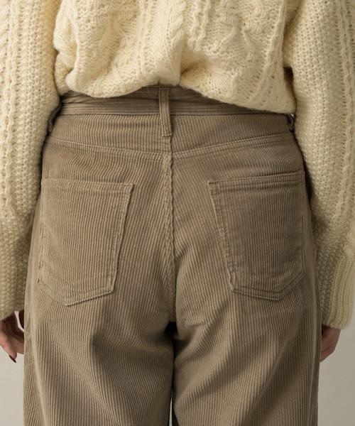 lawgy（ラウジー）の「straight corduroy pocket pants / ストレートコーデュロイポケットパンツ（その他パンツ・レディース・ブラウン/ベージュ/アイボリー・FREE）」の13枚目の写真