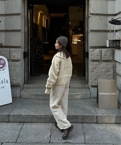 lawgy(ラウジー)の「straight corduroy pocket pants / ストレートコーデュロイポケットパンツ(その他パンツ・レディース・ブラウン/ベージュ/アイボリー・FREE)」の21枚目の写真