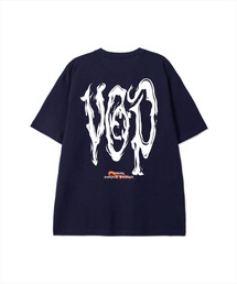 VGPファイアロゴ半袖Tシャツネイビー