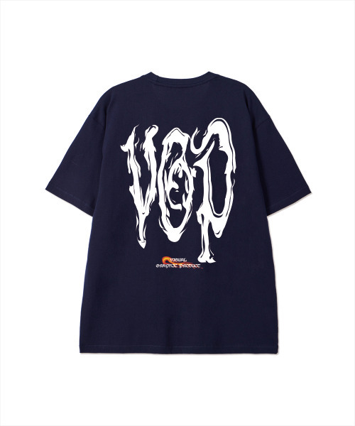 BY.L(バイエル)の「VGPファイアロゴ半袖Tシャツネイビー(Tシャツ/カットソー・メンズ・その他・MEDIUM/LARGE/X-LARGE)」の1枚目の写真