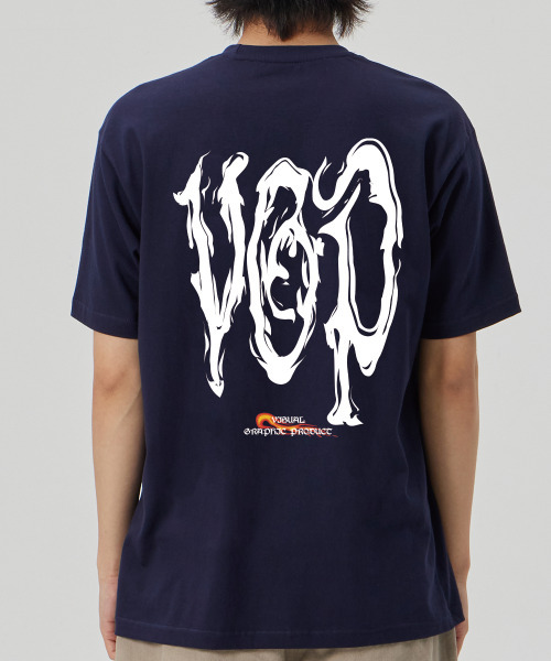 BY.L(バイエル)の「VGPファイアロゴ半袖Tシャツネイビー(Tシャツ/カットソー・メンズ・その他・MEDIUM/LARGE/X-LARGE)」の4枚目の写真