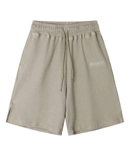 SUNDAY FRUIT MARKET(サンデーフルーツマーケット)の「MARKET WAFFLE SHORT BEIBE(その他パンツ・レディース・その他・MEDIUM/LARGE)」の1枚目の写真