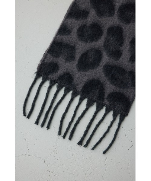 レオパードジャガードマフラー（マフラー）｜AZUL BY MOUSSY（アズール