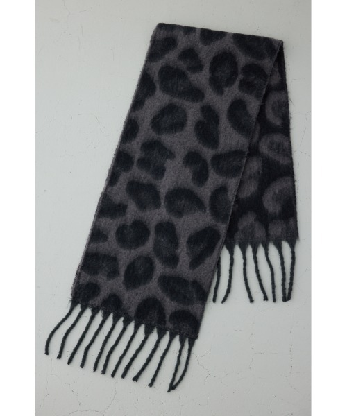 レオパードジャガードマフラー（マフラー）｜AZUL BY MOUSSY（アズール