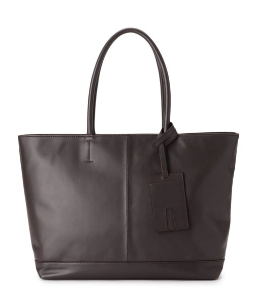 tk.TAKEO KIKUCHI（ティーケータケオキクチ）の「【WEB限定】レザートートバッグ（トートバッグ・メンズ・ブラック/ネイビー/ダークブラウン・00）」の20枚目の写真