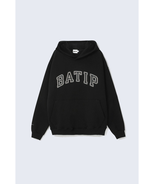 BATIP(バティップ)の「ロゴオーバーサイズフードブラック(パーカー・メンズ・その他・X-LARGE/XX-LARGE)」の1枚目の写真