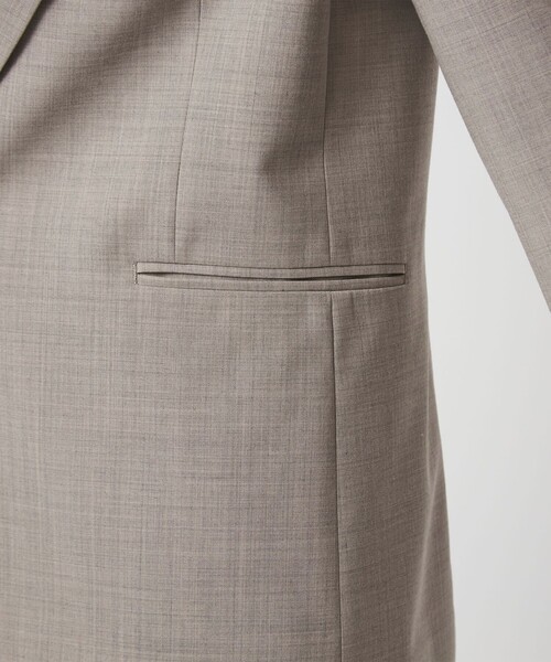 green label relaxing（グリーンレーベルリラクシング）の「［size SHORTあり］カチリラ シングル テーラード ジャケット ウォッシャブル ストレッチ（テーラードジャケット・レディース・ベージュ/ネイビー・SHORT/36/38/40）」の17枚目の写真