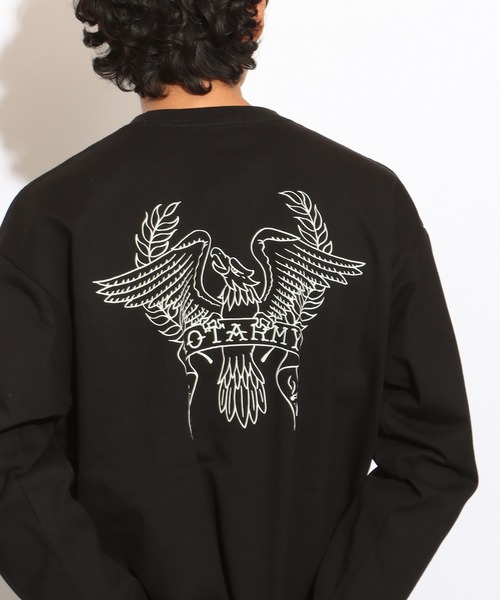 ROTAR(ローター)の「IM FINE LS Tee(Tシャツ/カットソー・メンズ・ナチュラル/ダークブラック/ベージュ系その他・SMALL/MEDIUM/LARGE/X-LARGE)」の2枚目の写真