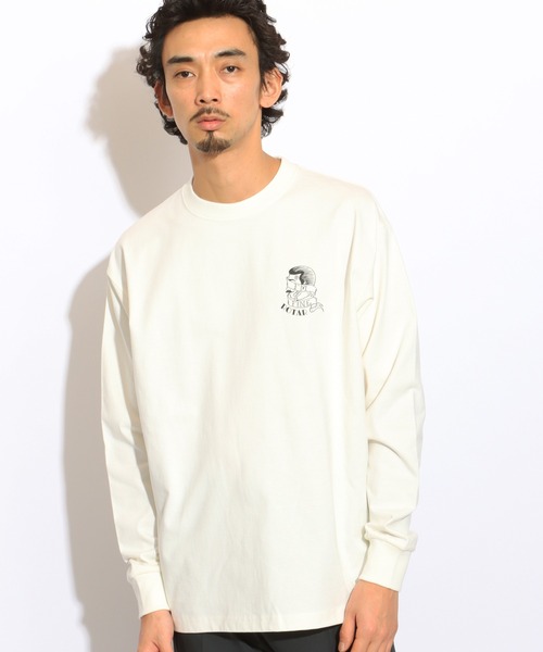 ROTAR(ローター)の「IM FINE LS Tee(Tシャツ/カットソー・メンズ・ナチュラル/ダークブラック/ベージュ系その他・SMALL/MEDIUM/LARGE/X-LARGE)」の8枚目の写真