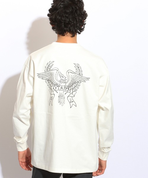 ROTAR(ローター)の「IM FINE LS Tee(Tシャツ/カットソー・メンズ・ナチュラル/ダークブラック/ベージュ系その他・SMALL/MEDIUM/LARGE/X-LARGE)」の9枚目の写真