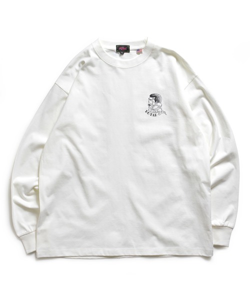ROTAR(ローター)の「IM FINE LS Tee(Tシャツ/カットソー・メンズ・ナチュラル/ダークブラック/ベージュ系その他・SMALL/MEDIUM/LARGE/X-LARGE)」の10枚目の写真