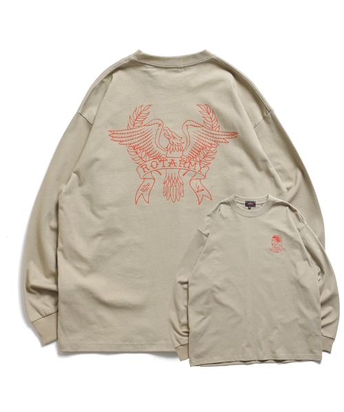 ROTAR(ローター)の「IM FINE LS Tee(Tシャツ/カットソー・メンズ・ナチュラル/ダークブラック/ベージュ系その他・SMALL/MEDIUM/LARGE/X-LARGE)」の11枚目の写真