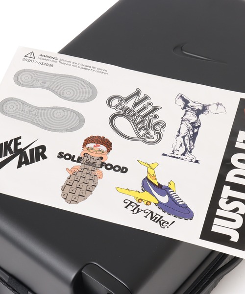 NIKE（ナイキ）の「NIKE 26inch HARDSHELL LUGGAGE / ナイキ 26インチ ハードシェル ラゲージ (96L)【SP】（スーツケース/キャリーバッグ・メンズ・ブラック・ONE SIZE）」の10枚目の写真
