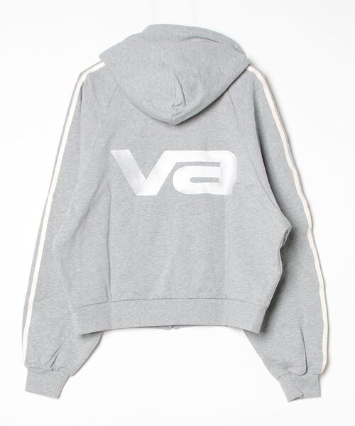 VANQUISH（ヴァンキッシュ）の「VANQUISH / ヴァンキッシュ VA Design スポーツウェアジャケット（パーカー・メンズ・ヘザーグレー・M/L）」の2枚目の写真