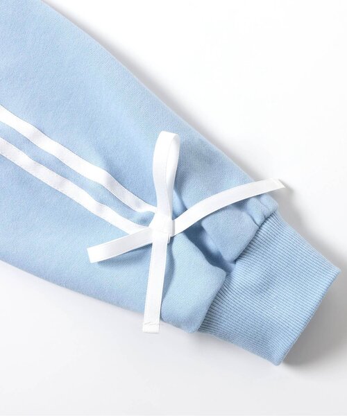 algy（アルジー）の「ラインりぼんチェリートレーナー（スウェット・キッズ・アイボリー/サックスブルー/グレー・160/150/140/130）」の10枚目の写真