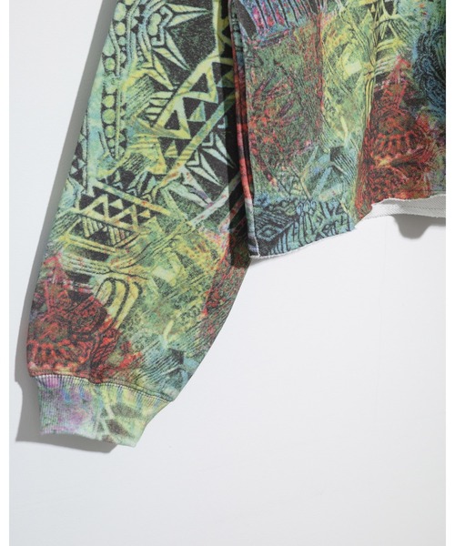 NISHIMOTO IS THE MOUTH(ニシモト イズ ザ マウス)の「WIDE ZIP SWEAT HOODIE | NISHIMOTO IS THE MOUTH(パーカー・メンズ・カモフラージュ/グリーン・(S/M)/L/XL)」の11枚目の写真