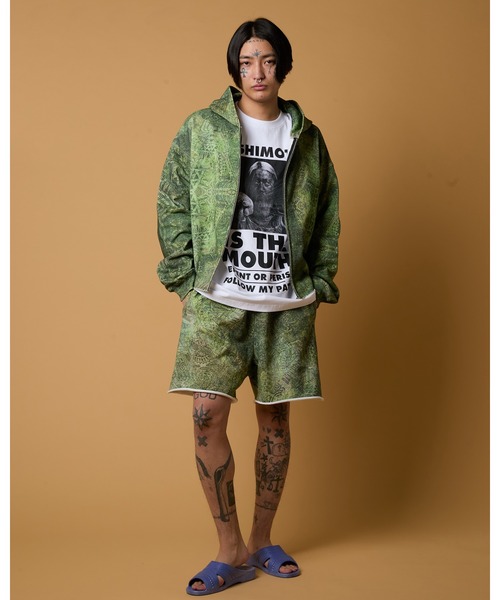 NISHIMOTO IS THE MOUTH(ニシモト イズ ザ マウス)の「WIDE ZIP SWEAT HOODIE | NISHIMOTO IS THE MOUTH(パーカー・メンズ・カモフラージュ/グリーン・(S/M)/L/XL)」の19枚目の写真