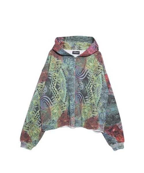 NISHIMOTO IS THE MOUTH(ニシモト イズ ザ マウス)の「WIDE ZIP SWEAT HOODIE | NISHIMOTO IS THE MOUTH(パーカー・メンズ・カモフラージュ/グリーン・(S/M)/L/XL)」の22枚目の写真