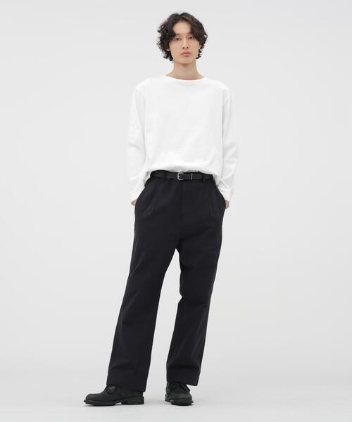 MHL.(エムエイチエル)の「DRY COTTON JERSEY TOP(Tシャツ/カットソー・メンズ・ホワイト・MEDIUM/LARGE)」の5枚目の写真