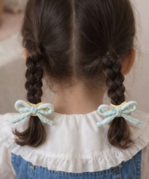 hymy | 【 hymy-ヒュミュ- 】 ポップ リボン ヘアゴム 2個セット #(ヘアゴム)