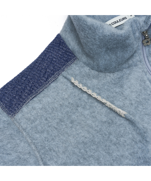 NOSCOULEURS（ノクルールズ）の「UL FLEECE JACKET 02 BLUE（その他アウター・レディース・その他・2/1）」の5枚目の写真