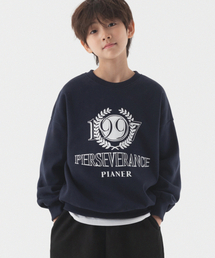 PIANER KIDS（ピアネールキッズ）の「1997プリントオーバーサイズスウェット（ネイビー）（スウェット）」