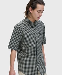 FRED PERRY | 先行予約受付中／Gingham Short Sleeve Shirt／ギンガムチェック半袖シャツ(シャツ/ブラウス)